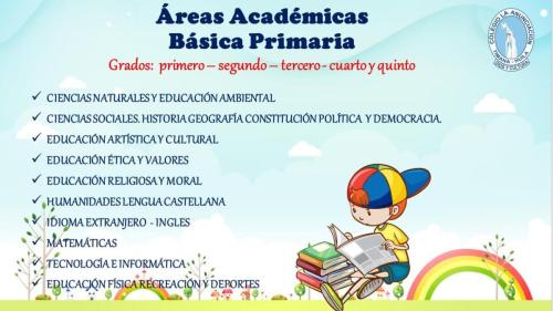 2. Áreas Académicas Básica Primaria 2023